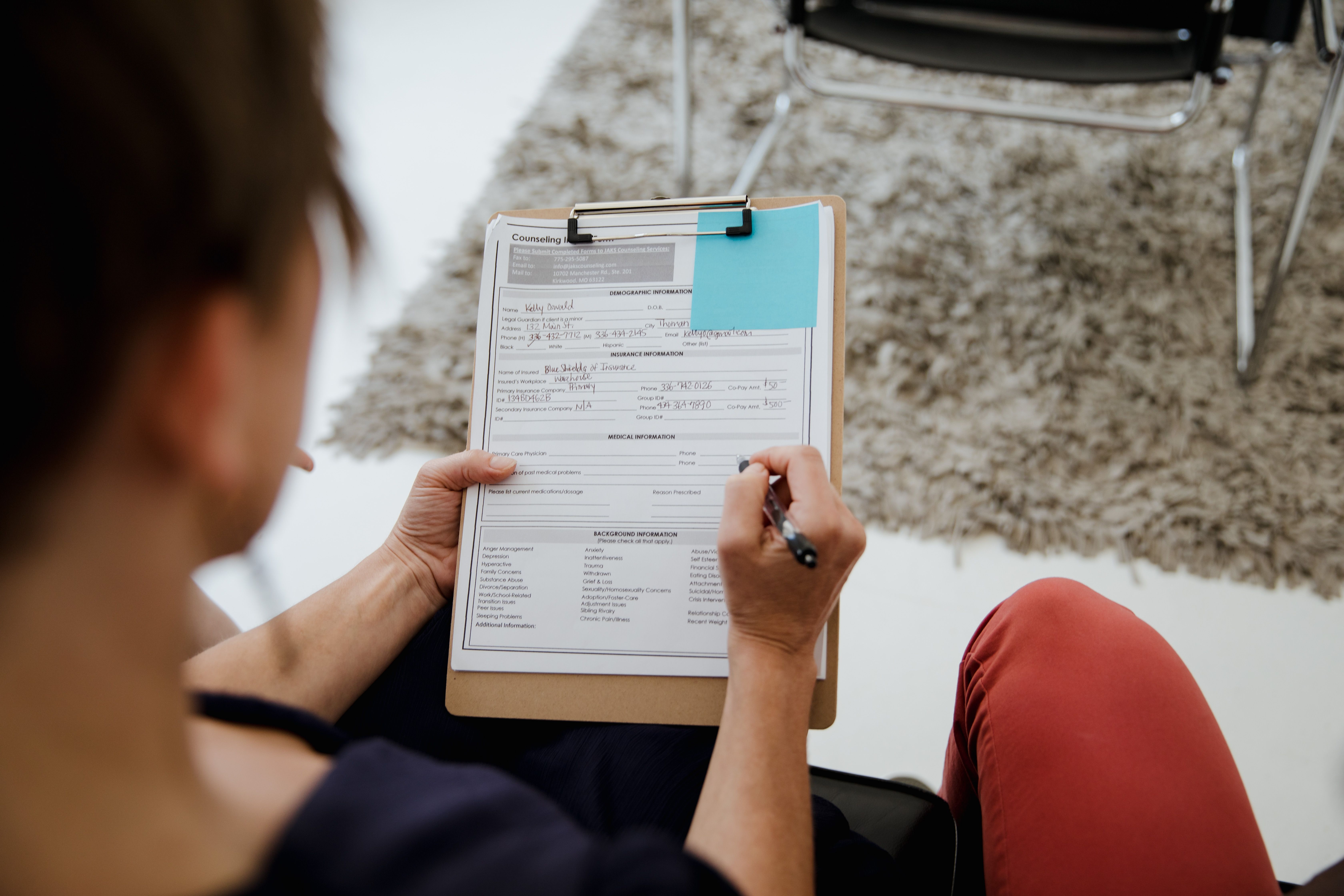 A person who signs business registration papers
